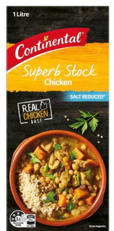 Continental Liquid Stock Chicken 1Ltr
