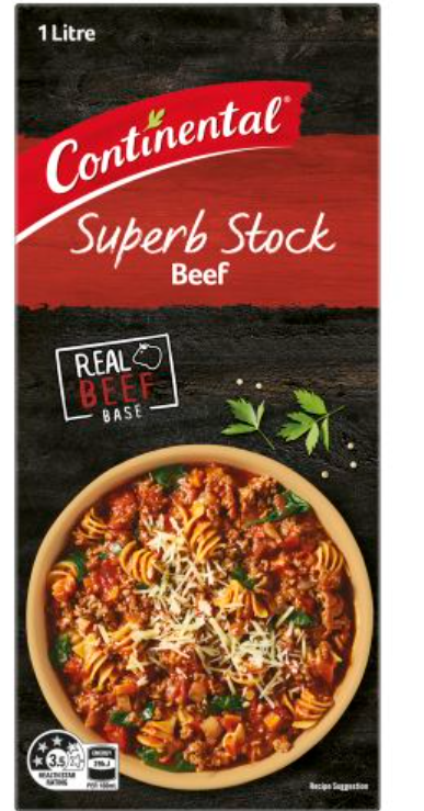 Continental Liquid Stock Beef 1Ltr