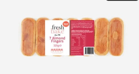 Freshbake Almond Fingers Value 7pk 325g
