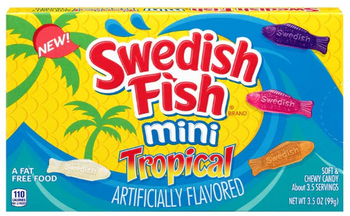 US Swedish Fish Mini Tropical Theatre Box 99g