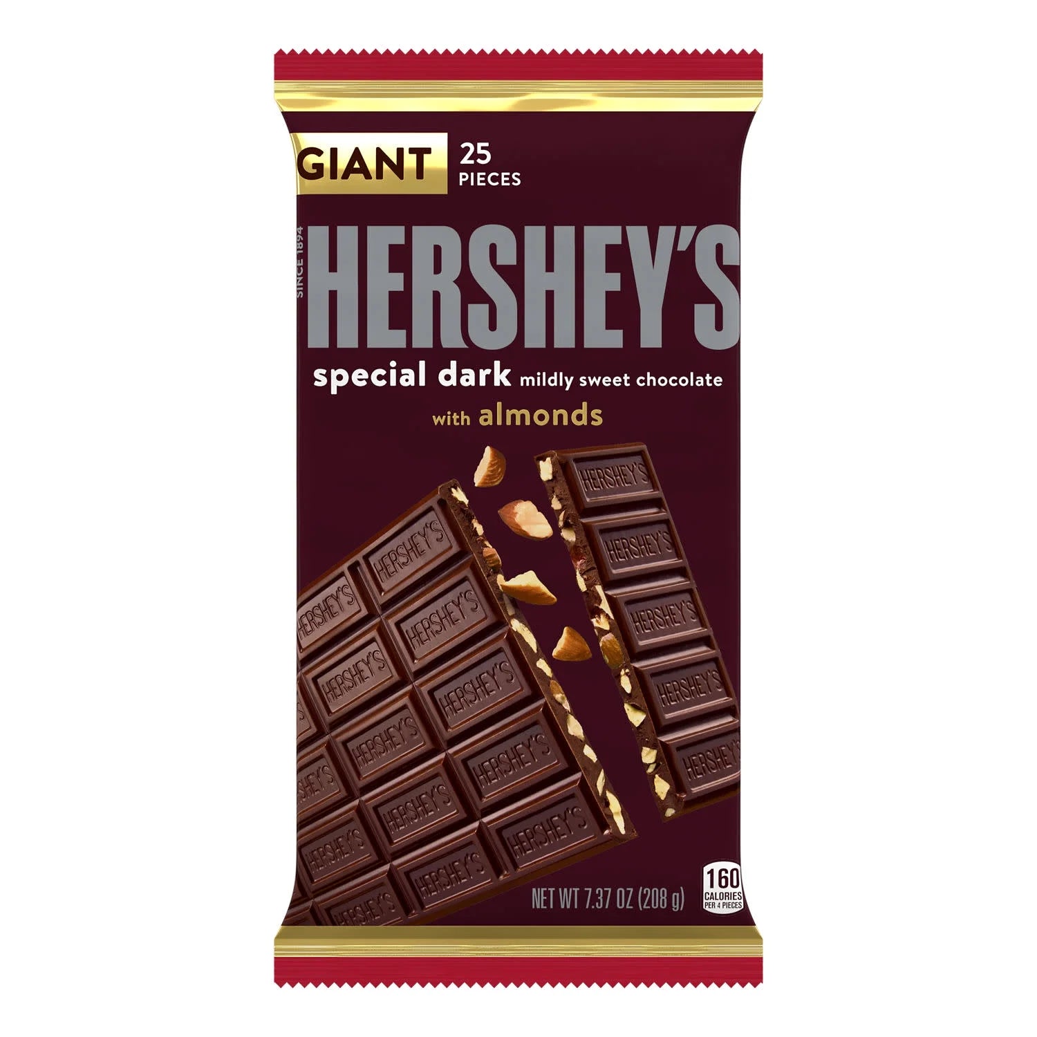 US Hersheys Giant Special Dark w/ Almond