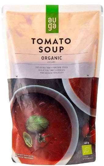 Auga Organic Vegan Gluten Free Creamy Tomato Soup 400 g