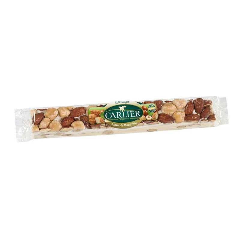 Nougat Bars Vanilla with Almonds 100g