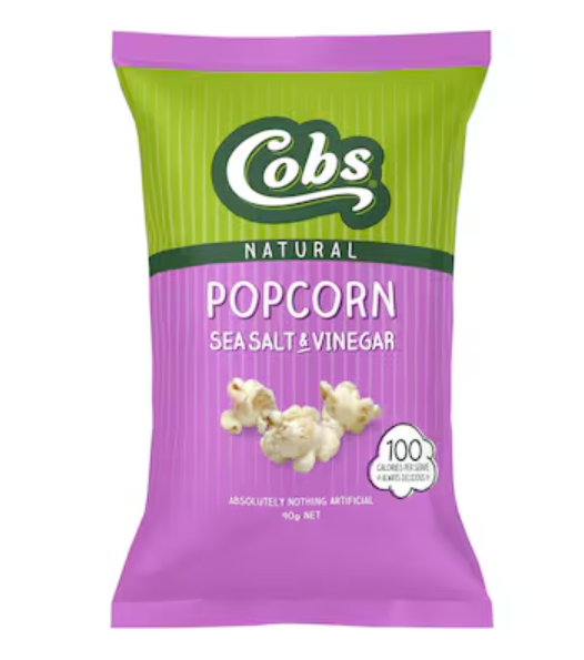 Cobs Natural Popcorn Salt & Vinegar 80g