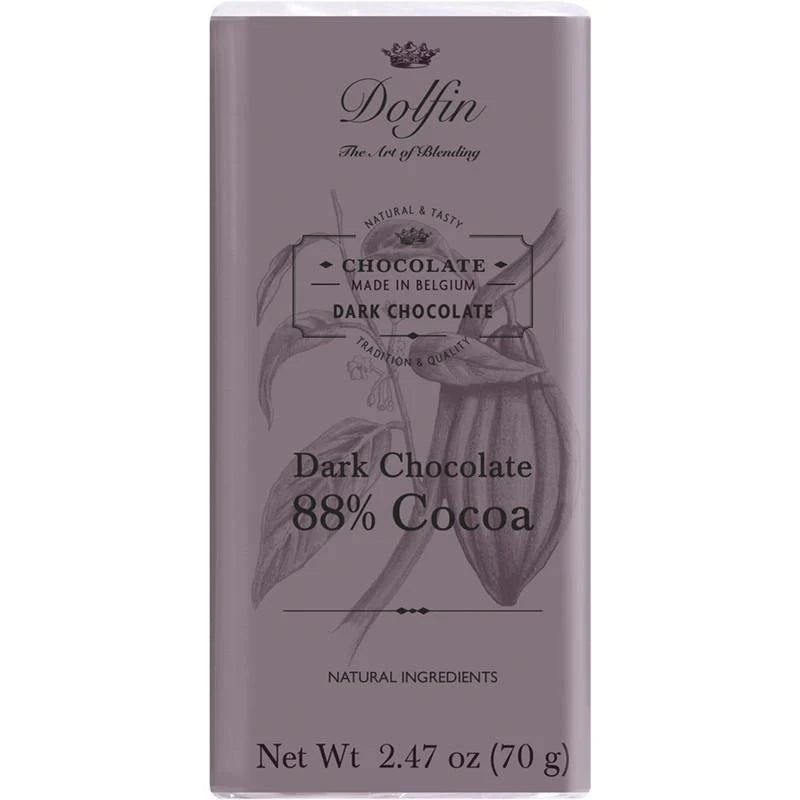 Dolfin Belgian 88% Extra Dark 70g