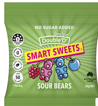 Double D Smart Sweets Sour Gummies 35g
