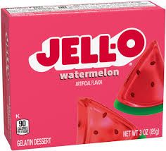 Jell-O Watermelon Gelatin Dessert 85g