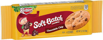 Keebler Soft Batch Chocolate Chip Cookies 62g