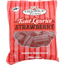 Licorice Lover Strawberry 280g