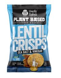 Uncle Sabas Lentil Crisp SLT&VIN 115g