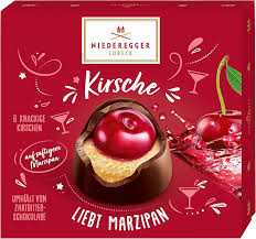 Kirsche Marzipan Pralines Cherry Choc 108g