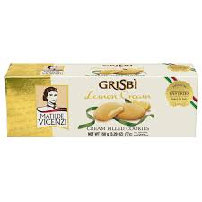 VICENZI GRISBI LEMON CREAM FILLED 150g