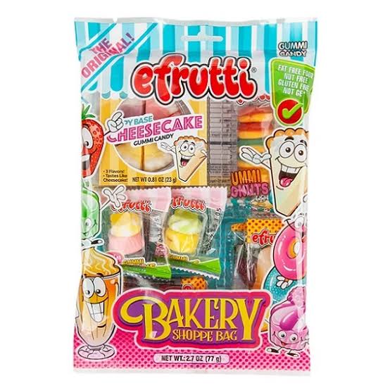 efruitti Gummi candy Bakery Shoppe 70g
