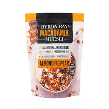 Byron Bay Macadamia Muesli Almond Fig & Pear 450g