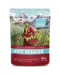 Power Super Foods Goji Berries Organic 125g