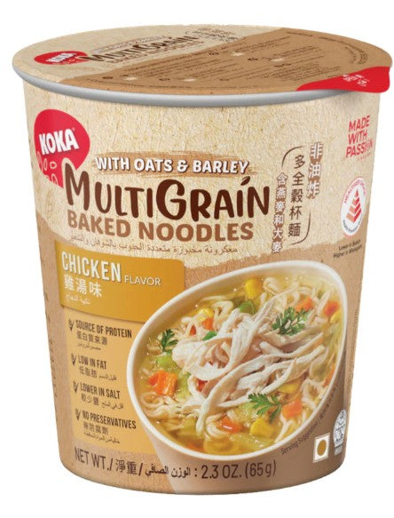 KOKA Baked Multigrain Cup Noodles Chicken 65g