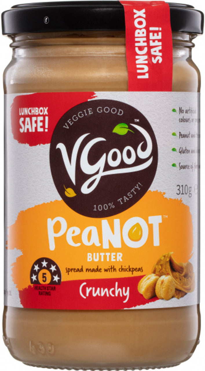 VGood PeaNOT Butter Crunchy 310g