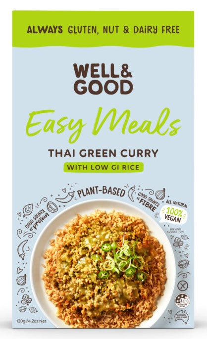 WELL GOOD MEAL THAI GREEN CURRY 120G
