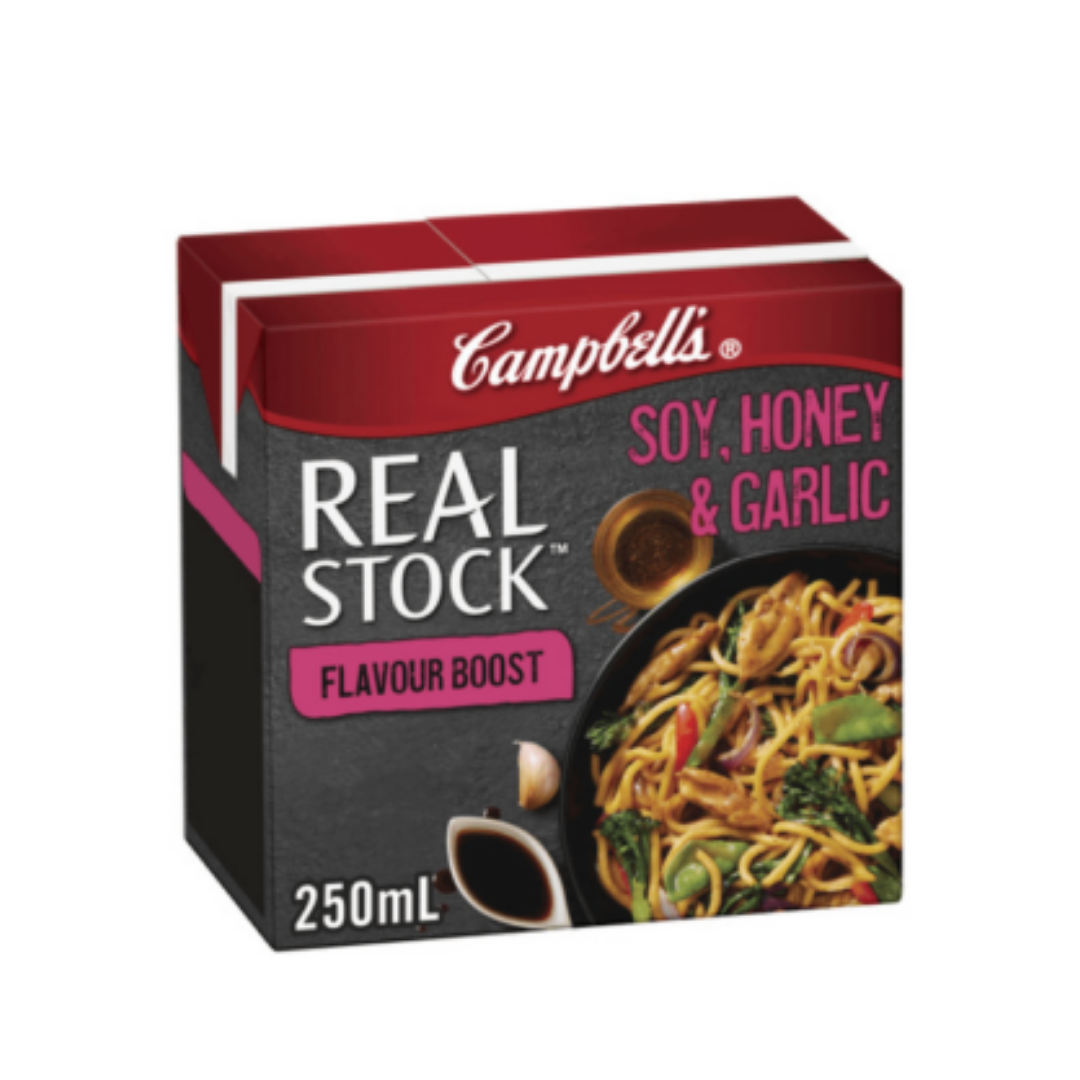 Campbells Soy Hony Garlic Stock 250ml