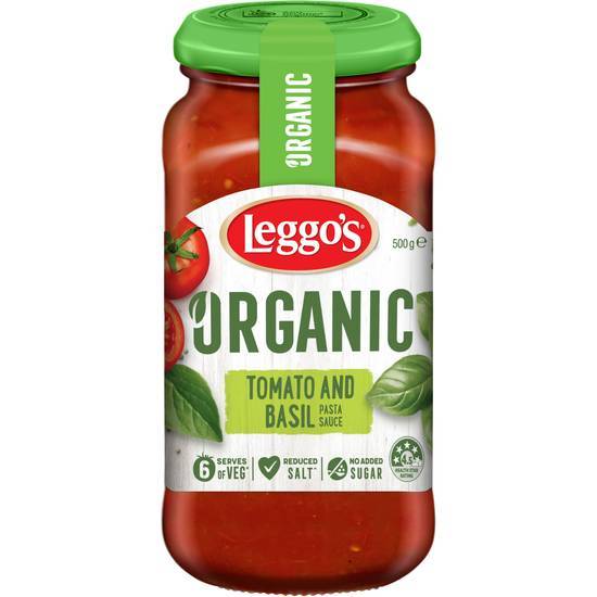 Leggos Prebiotic Tomato & Basil Sauce 500g