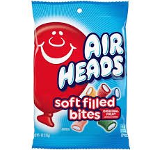 Airheads Fruit Soft Filled Bites 170g