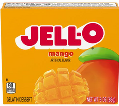 US Jell-O Mango Gelatin Dessert 85g