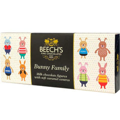 Beechs Bunny Family w/Caramel Centre Mk 100g