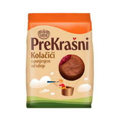 KRAS PREKRASNI CHERRY FILLING COOKIES 220g