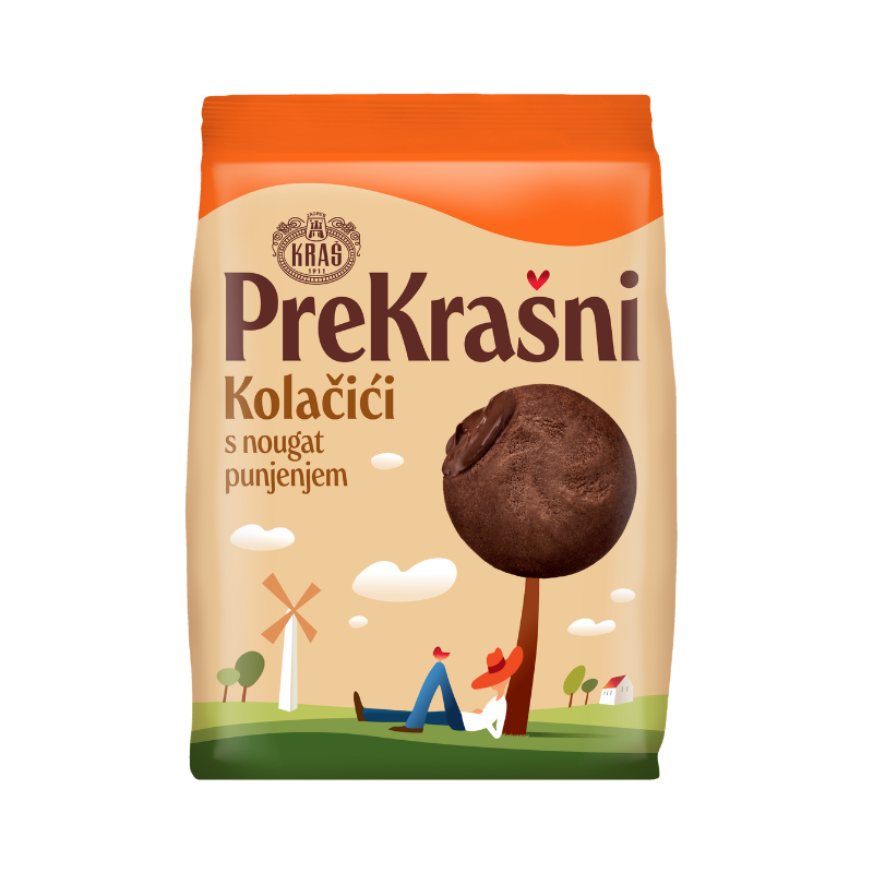 KRAS PREKRASNI NOUGAT COOKIES 220G