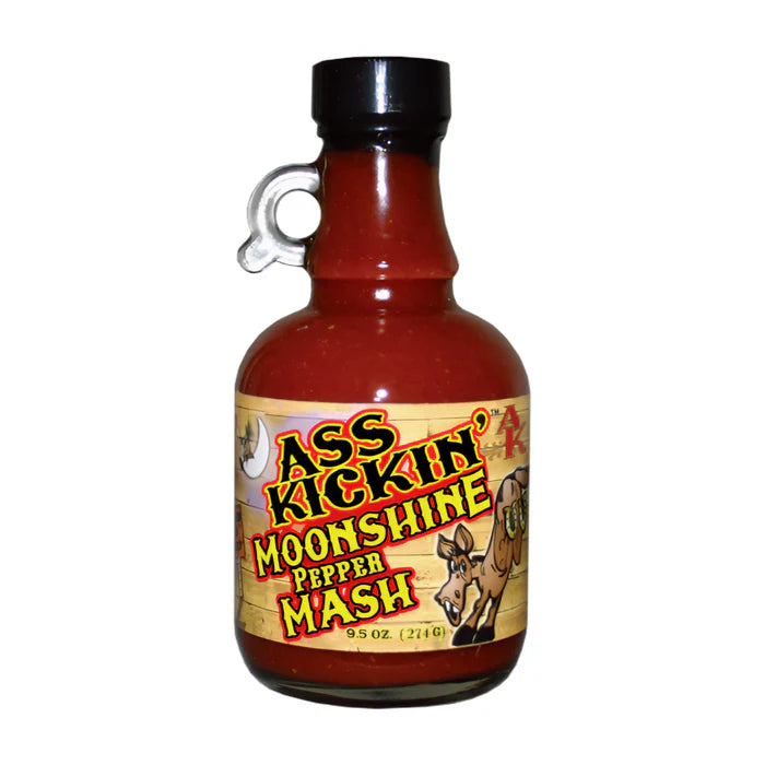 ass kickin moonshine pepper mash 280ml