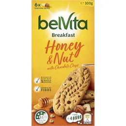 Belvita Honey & Nut Breakfast Biscuits 300g