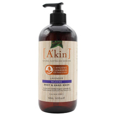 Akin 500mL - Body & Hand Wash Lavendar R