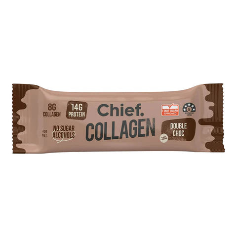 Chief Collagen Protein Double Chocolate Bar 45g