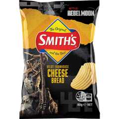 SMITHS CRINKLE FARM CHEESE BREAD 80G