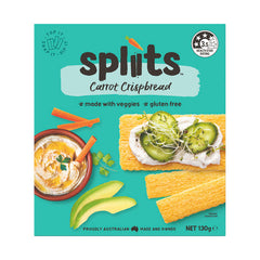 Spliit GF Carrot Crispbread 130g