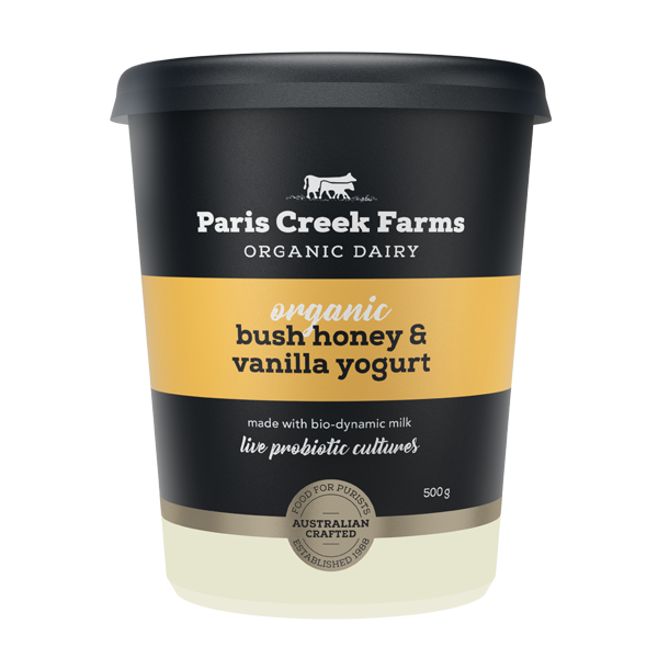 Paris Creek honey&vanilla yoghurt 500g