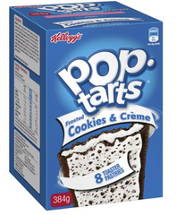 Pop Tarts Frosted Cookies & Creme 8's 384g