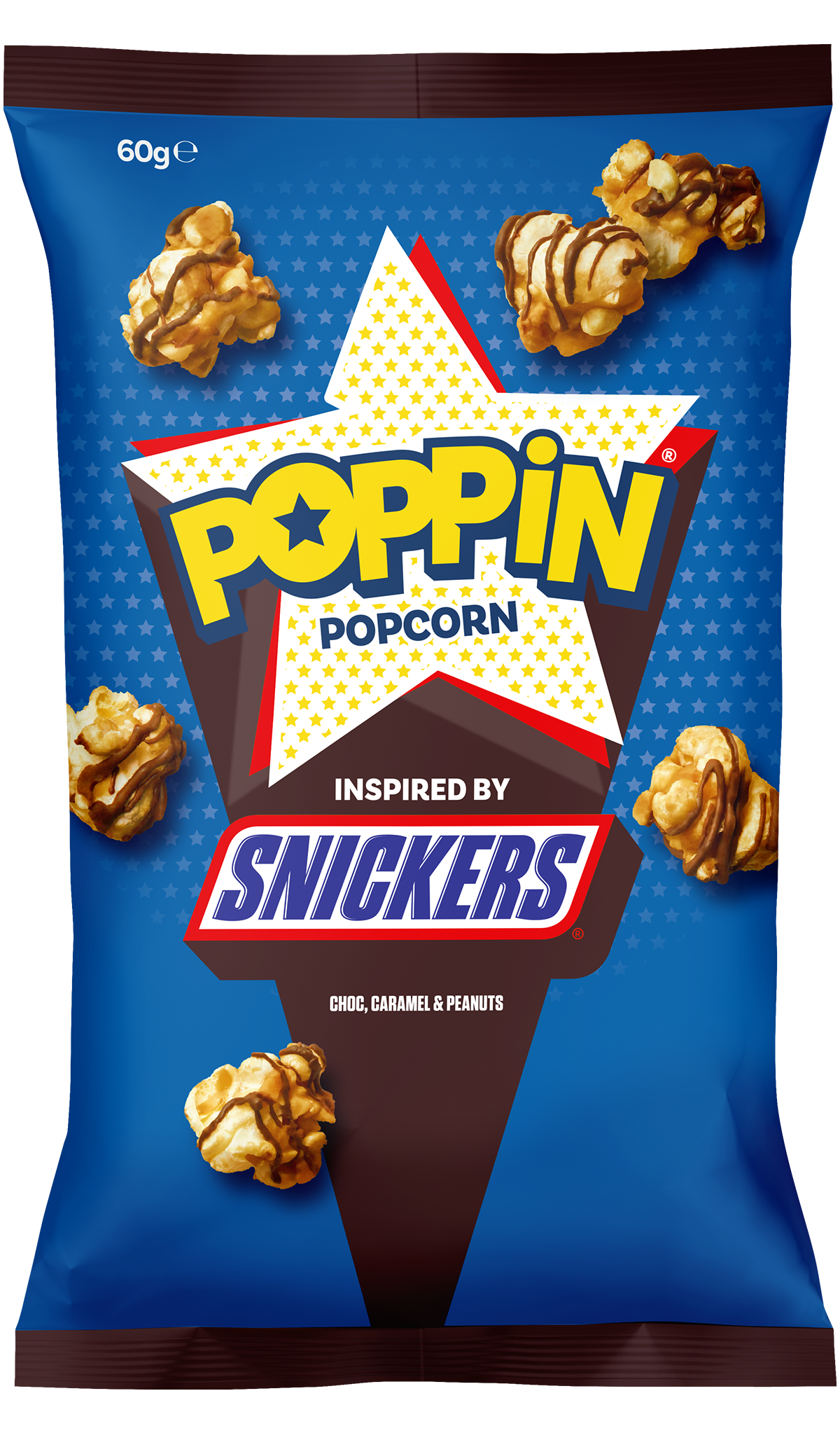 Poppin popcorn inspired by Snickers 75g