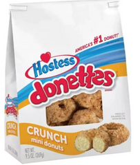 US Hostess Crunch Mini Donuts Donettes Bag 269g