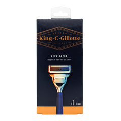 Gillette King C Neck Razor for Neck and Cheeks 1pk