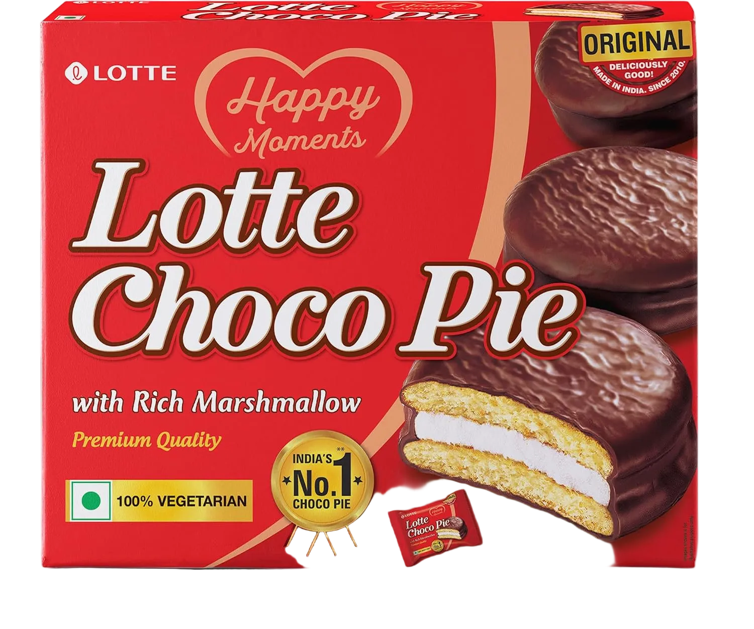 [BUNDLE BUY] 2x336g Lotte Choco Pie Original
