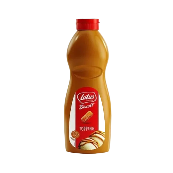 Lotus Biscoff Caramel Topping Sauce Syrup Bottle 1kg