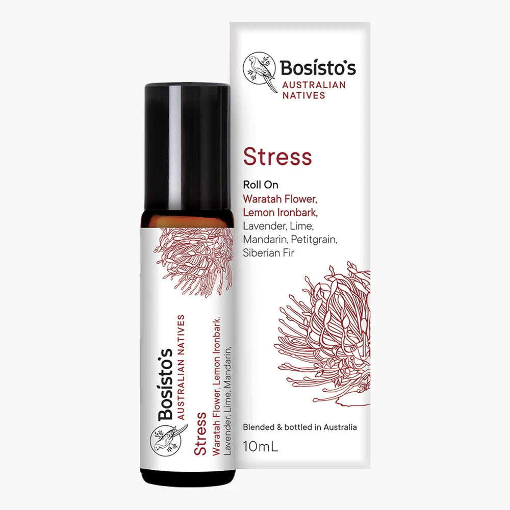 BOSISTOS ROLL ON ESSENTIAL OIL FOR STRESS 10mL