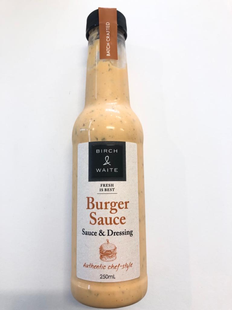 Birch & Waite - Burger Sauce & Dressing 250mL - Beyond Best Before