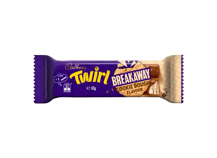 Cadbury Twirl Breakaway Cookie Dough 32g