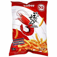 Calbee Prawn Crackers Original Flavoured 105g