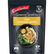 Continental Thai Chicken Satay 34g