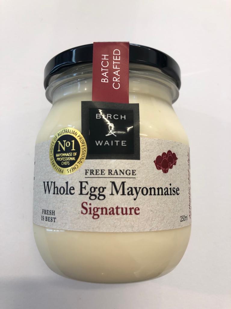 Birch & Waite - Signature Whole Egg Mayonnaise 250mL - Beyond Best Before