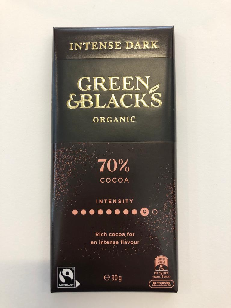 Green & Blacks - Organic Chocolate 90g - Beyond Best Before