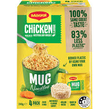 Maggi 2 Minute Noodle Mug Chicken 4x60g